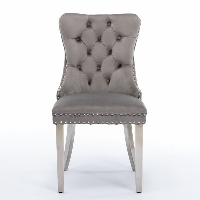 Nikki - Contemporary Upholstered Dining Chair (Set of 2)