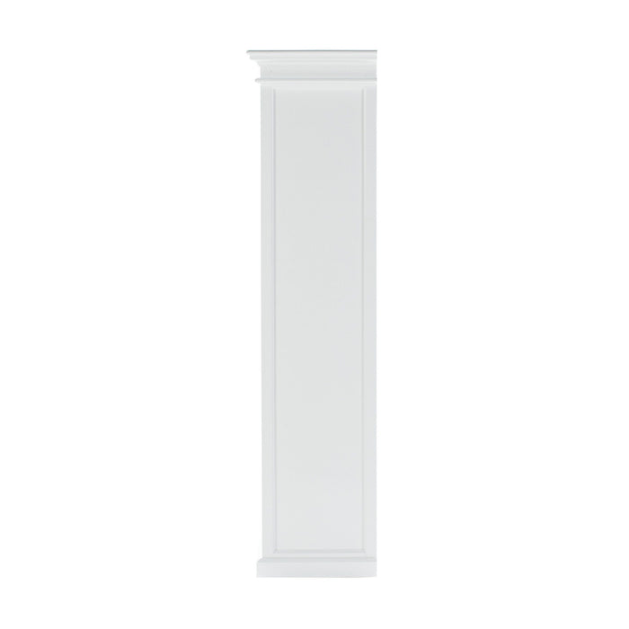 Five Tier Bookcase (523196) - Antiqued White