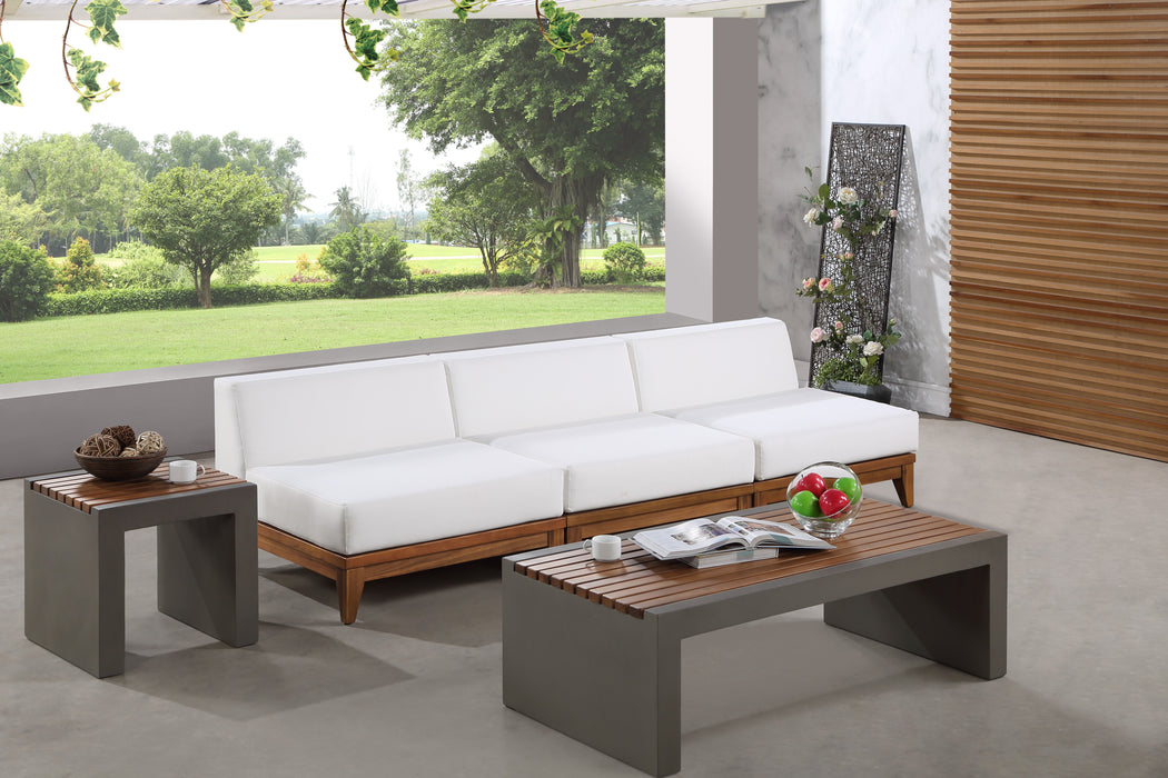 Rio - Modular Sofa - Off White - Wood
