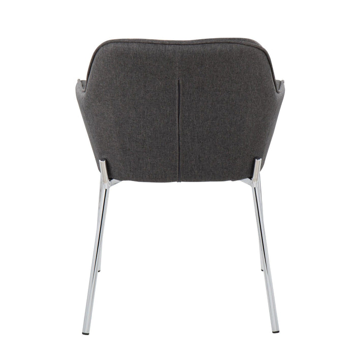 Daniella - Dining Chair - Chrome Metal (Set of 2)