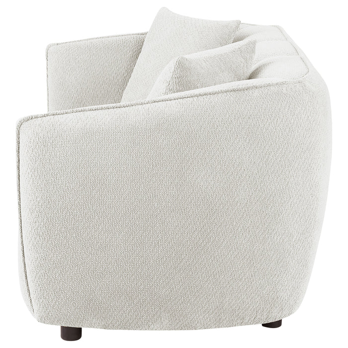 Aleisha Fabric Upholstered Loveseat Sand