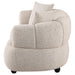 CoasterEveryday Whitney contemporary channel-tufted woven fabric upholstered loveseat