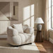 Whitney contemporary channel-tufted woven fabric upholstered accent chair by CoasterEveryday