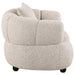 Whitney contemporary channel-tufted accent chair by CoasterEveryday in woven fabric upholstery