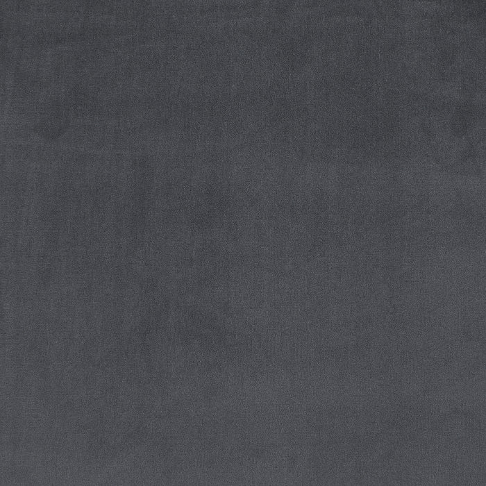 CoasterEveryday Brookside dark grey velvet upholstered curved loveseat