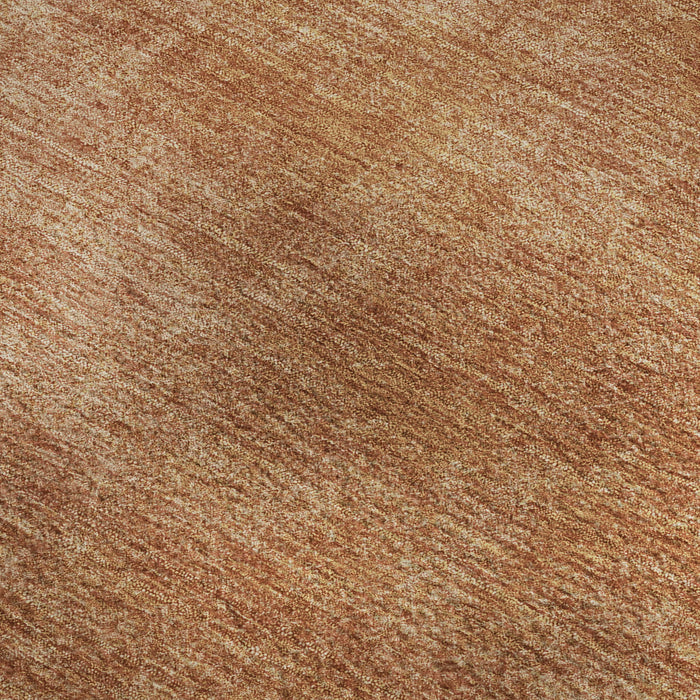 10' X 14' Abstract Washable Area Rug With UV Protection (679971) - Rust / Copper