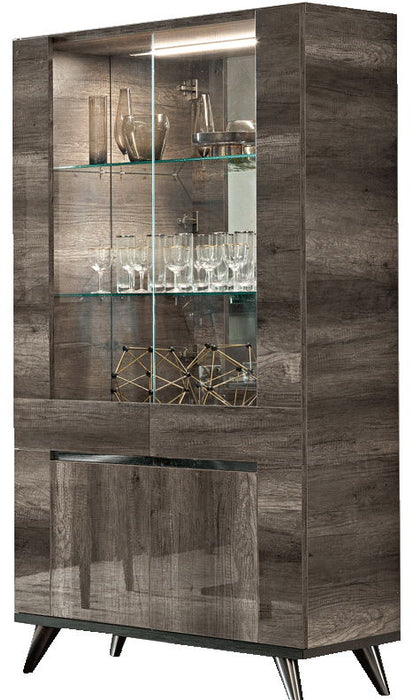 Medea - 2 Door China - Dark Brown