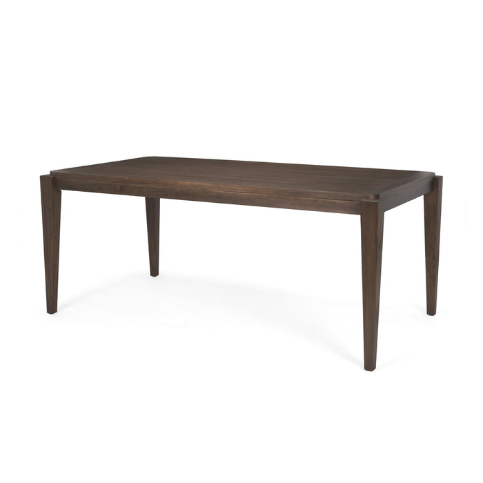 72" Wood Dining Table - Brown
