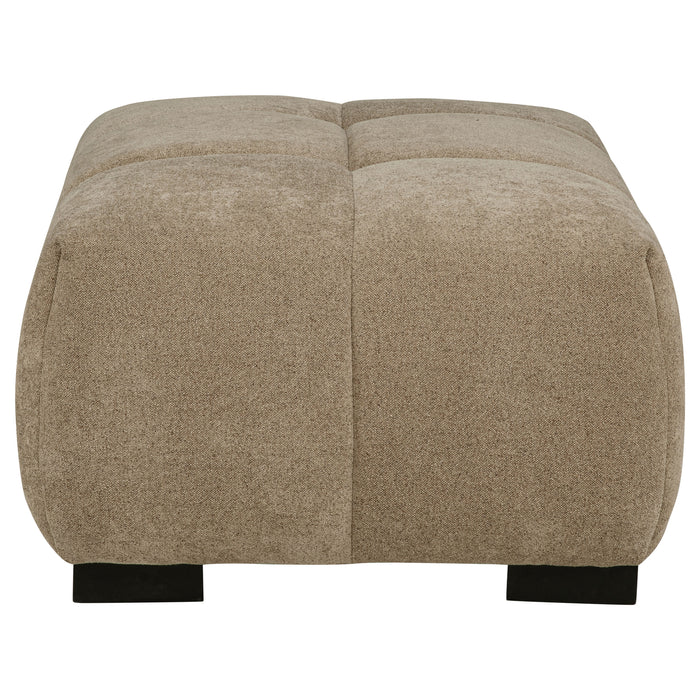 Octavia Tufted Upholstered Rectangular Ottoman Camel