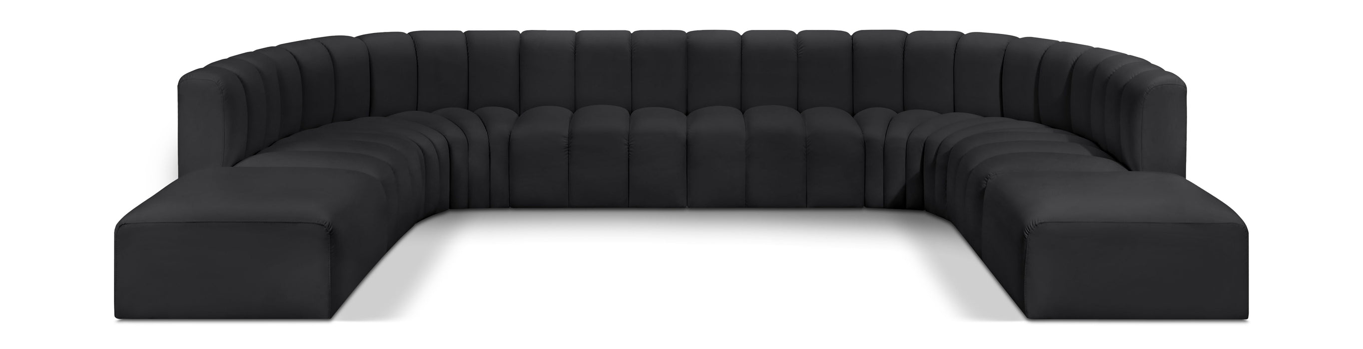 Arc - Faux Leather Modular Sectional