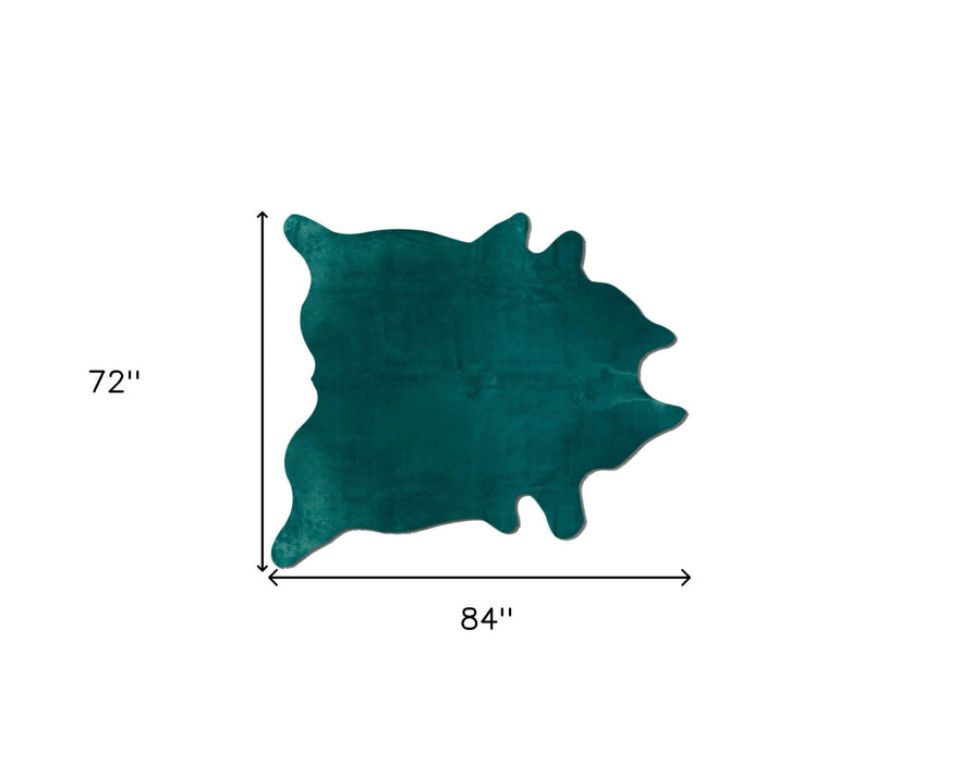 72" x 84" Cowhide Rug - Verde