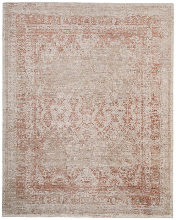 5' X 8' Oriental Hand Woven Area Rug (722261) - Blue / Ivory