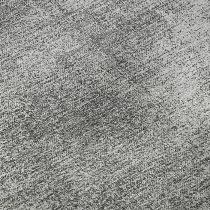 10' X 14' Abstract Washable Area Rug With UV Protection (679947) - Gray / Silver