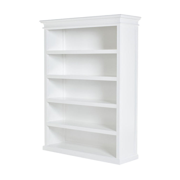 Five Tier Bookcase (523196) - Antiqued White