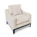 Duarte transitional upholstered accent chair by CoasterEveryday in latte with reversible cushions