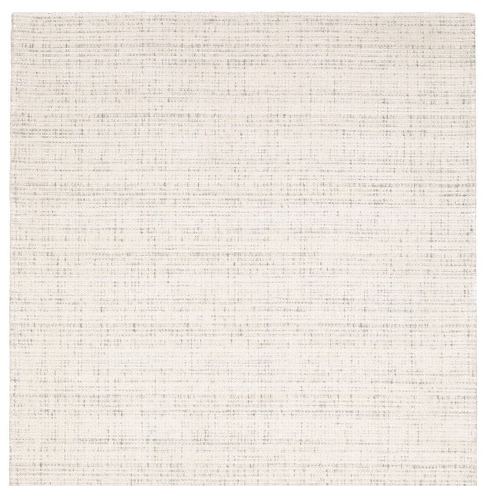 10' X 13' Striped Hand Tufted Area Rug - Ivory And Gray