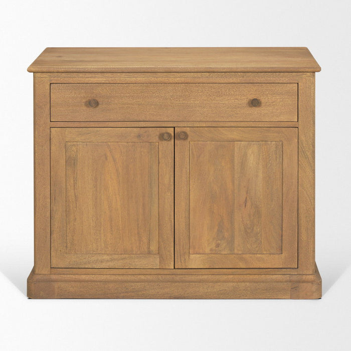 Accent Cabinet With Two Doors One Drawer (727717) - Brown