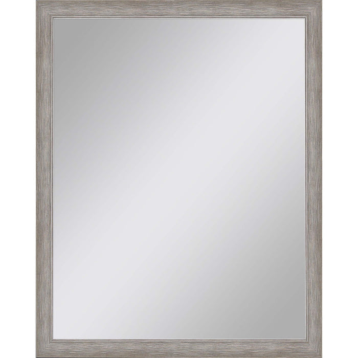 Framed Accent Mirror 44" - Silver