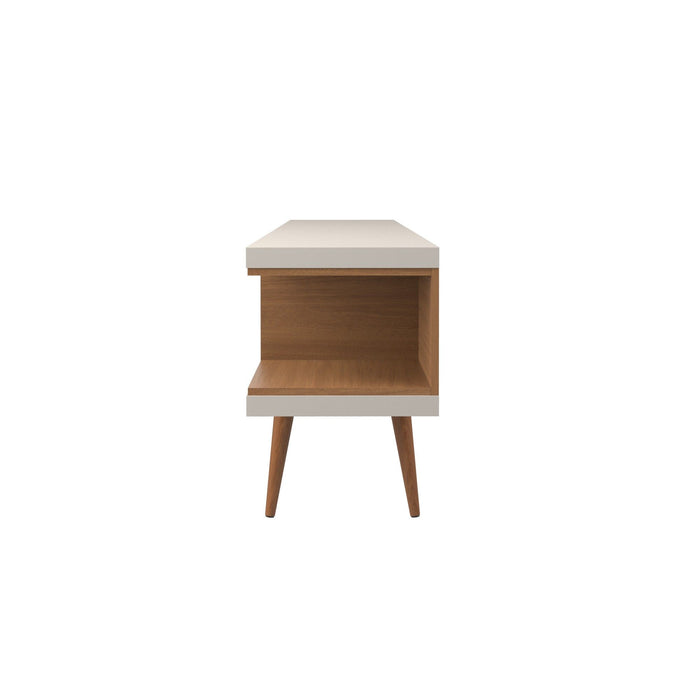 Manhattan Utopia - TV Stand - Off White And Maple Cream