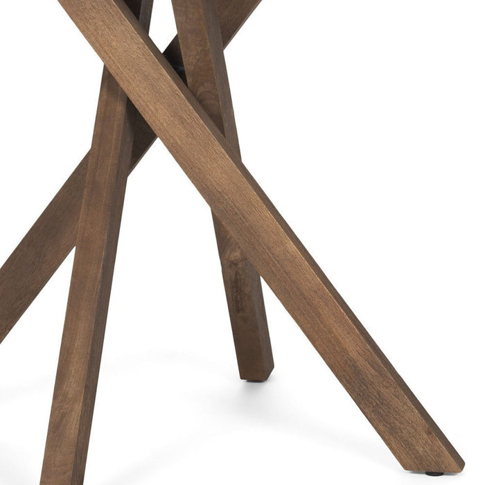 Solid Wood Wood Tray Table (605615) - Brown