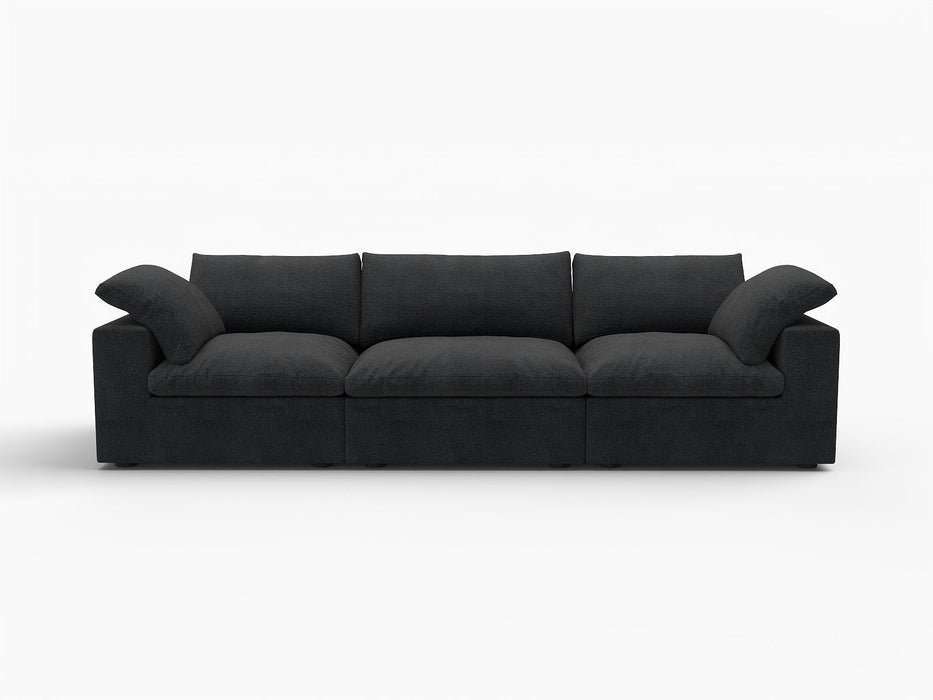 120" Blend Modular Sofa - Black