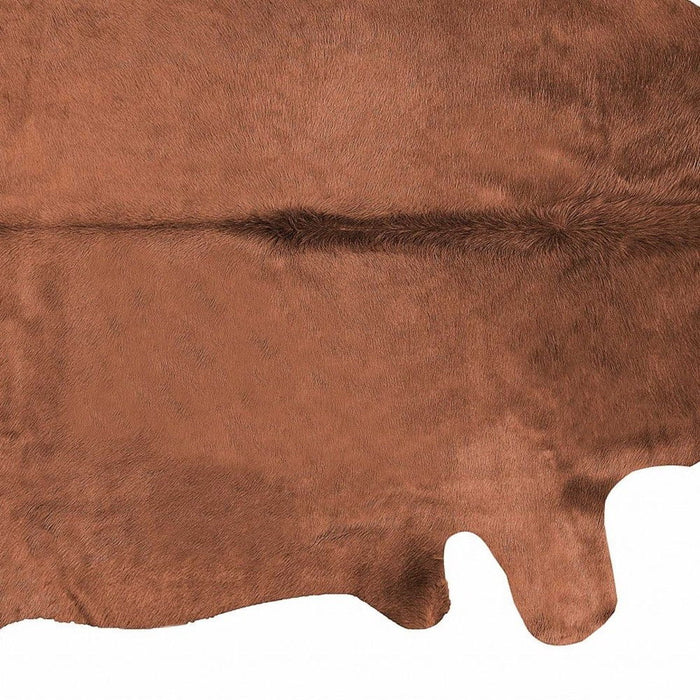 72" x 84" Cowhide Rug - Brown