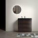 Giga Alice bathroom vanity with large storage, freestanding design, one-piece sink basin, modern style, without drain or faucet.