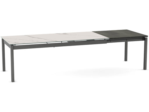 Amisco Italian Porcelain on Glass Tabletop 92238