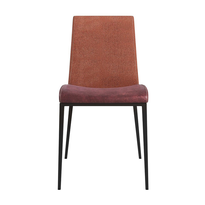 Rust Stainless Steel Chairs (Set of 2) - Brown