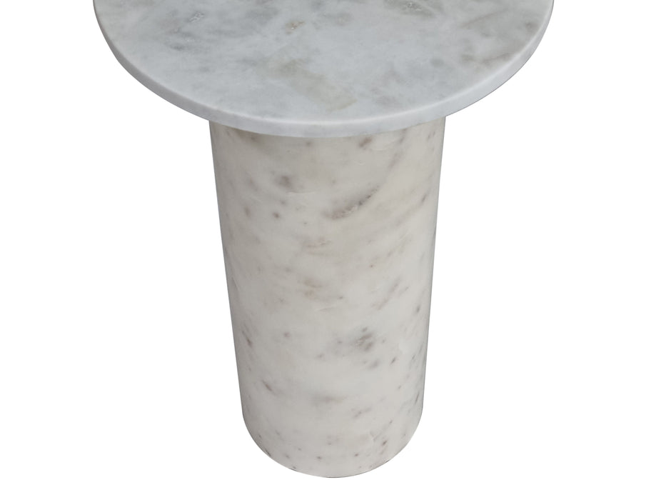 Claude - Accent Table - White