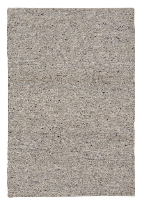 9' x 12' Hand Woven Area Rug - Beige And Gray