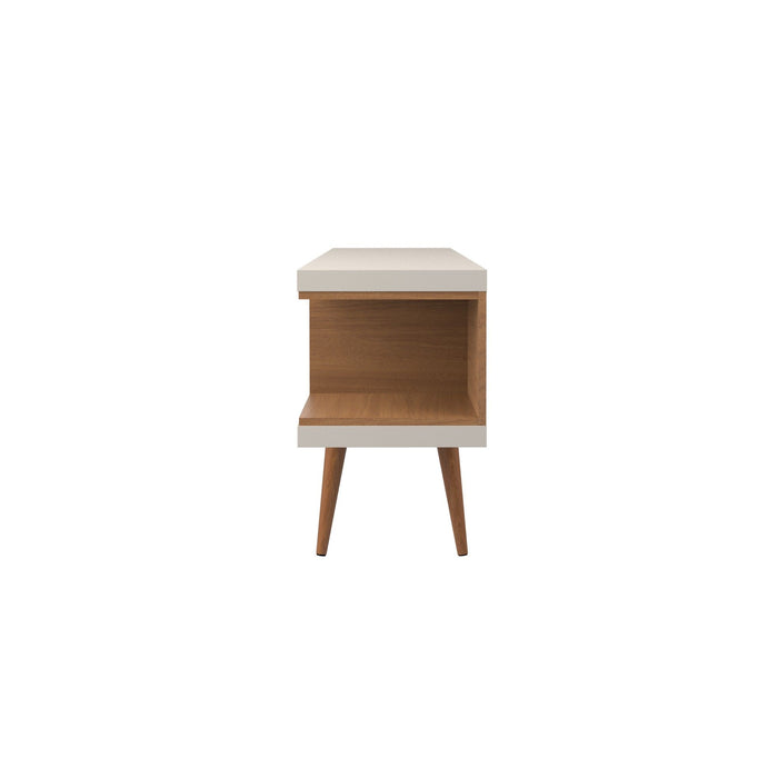 Manhattan Utopia - TV Stand - Off White And Maple Cream