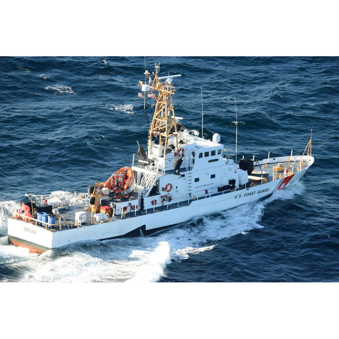 Hand Painted Model Boat (624597) - White