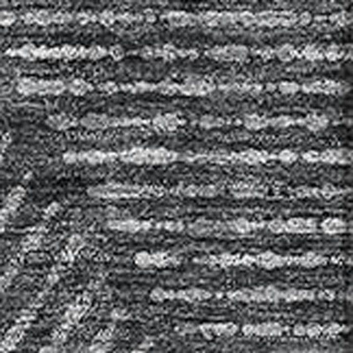 8' X 10' Geometric Washable Area Rug With UV Protection - Charcoal And Silver