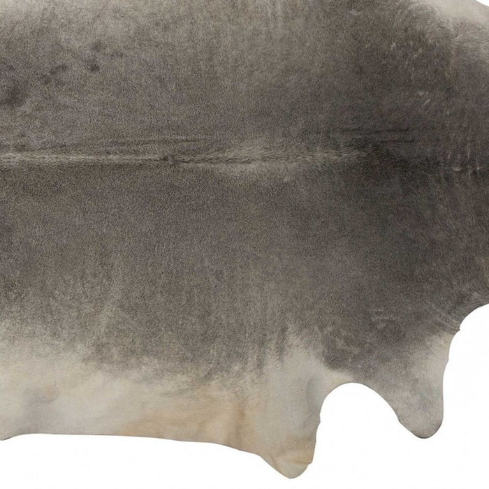 60" x 84" Cowhide - Area Rug - Gray