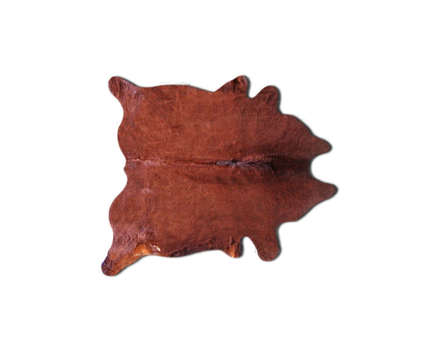 60" x 84" Cowhide - Area Rug - Brown