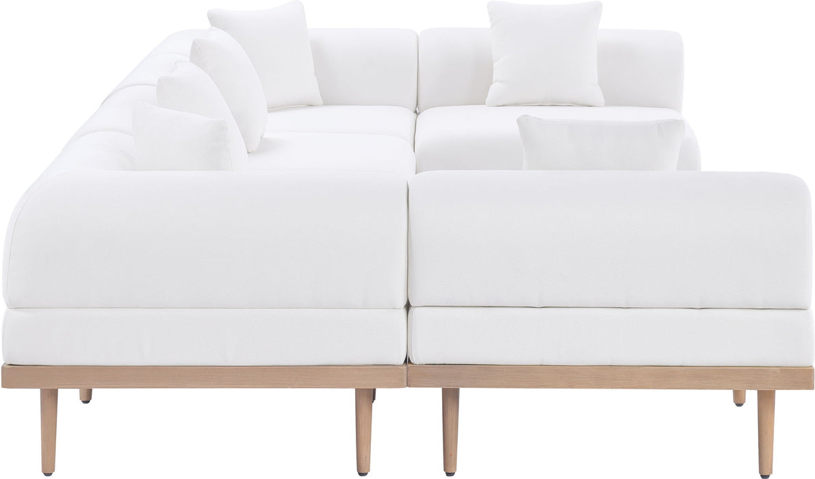 Laguna - 6 Piece 142" Outdoor Patio Modular Sectional