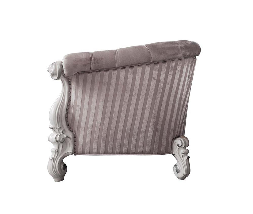 Versailles - Chair - Ivory Fabric & Bone White Finish