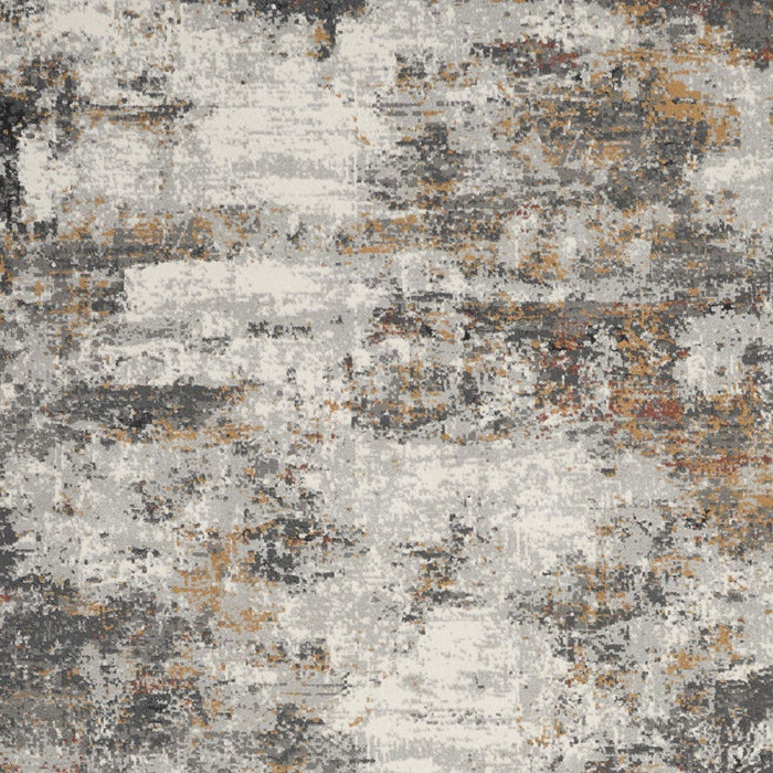 8' X 10' Abstract Area Rug (551124) - Gray