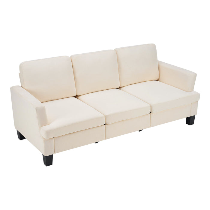 Linen Sofa - Beige