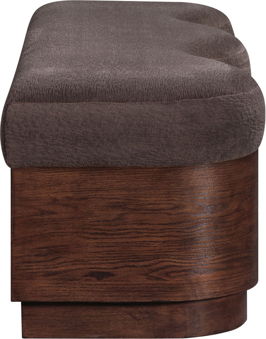 Savoy - Bench With Brown Base