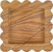 Meridian Furniture Natalie sandstone tray with a smooth surface and rectangular shape, ideal for serving or decorative use.