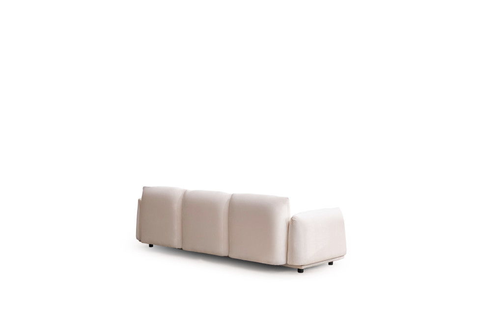 Velvet Sofa - White