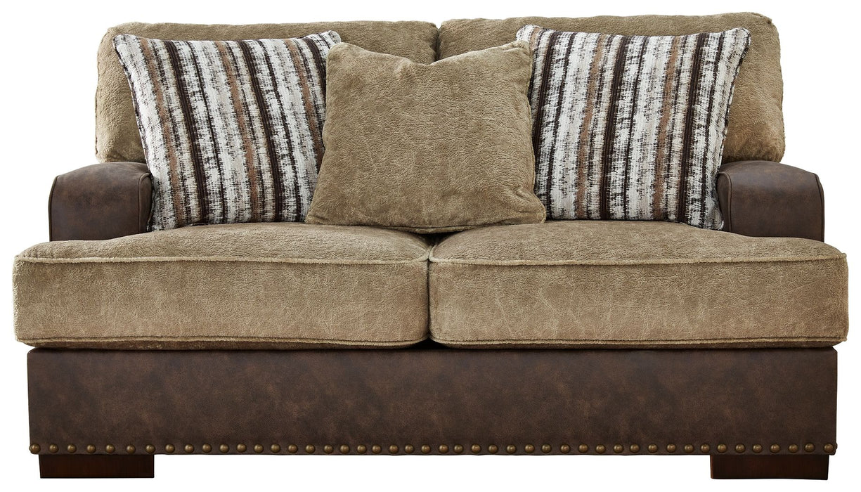 Alesbury - Loveseat - Chocolate