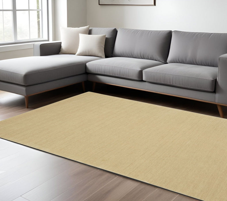 10' X 13' Wool Hand Tufted Area Rug - Beige