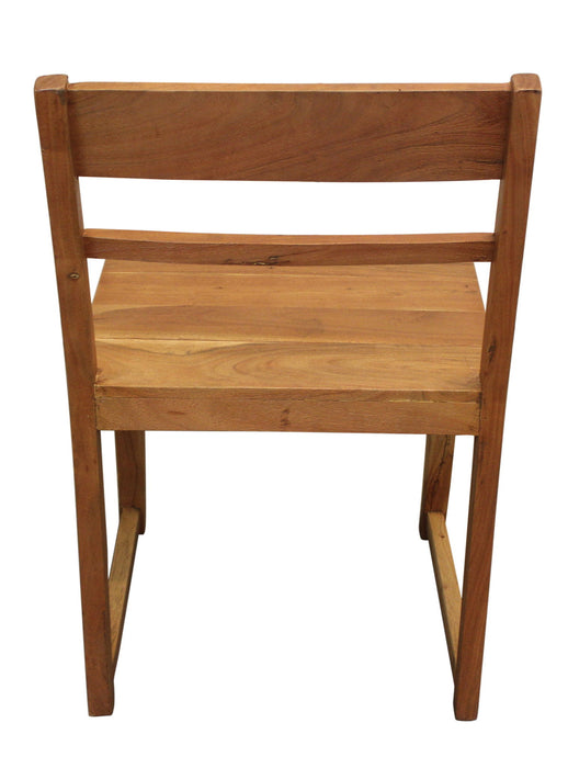 Ladder Back Dining Side Chairs (Set of 2) - Natural