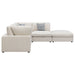 Serene 5-piece upholstered modular sectional sofa in beige by CoasterEveryday