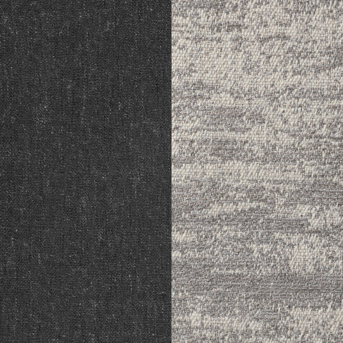 Serene Upholstered Corner charcoal furniture by CoasterEssence