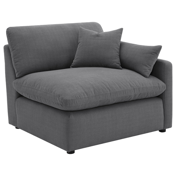 Hobson Upholstered RAF Chair Charcoal