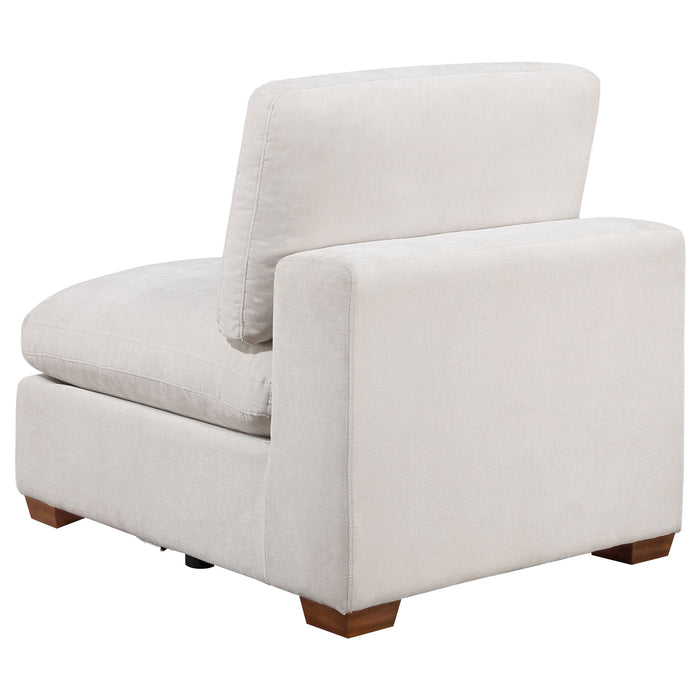 Lakeview 5-piece Upholstered Modular Sectional Sofa Ivory